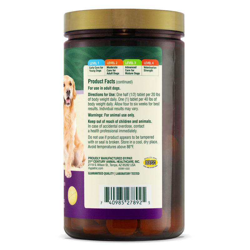 PetNC Natural Care Hip and Joint Health Advanced Chewables for Dogs 150 count - BeesActive Australia