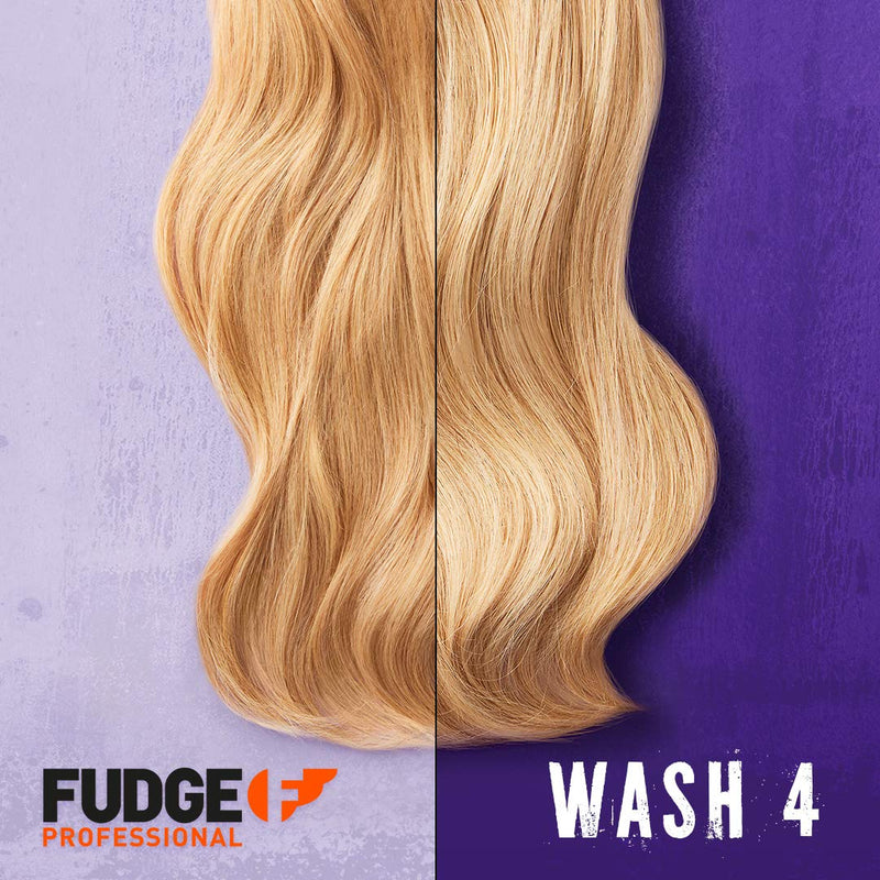 Fudge Professional Purple Conditioner, Everyday Clean Blonde Damage Rewind Gradual Toning for Blonde Hair, 250ml - BeesActive Australia