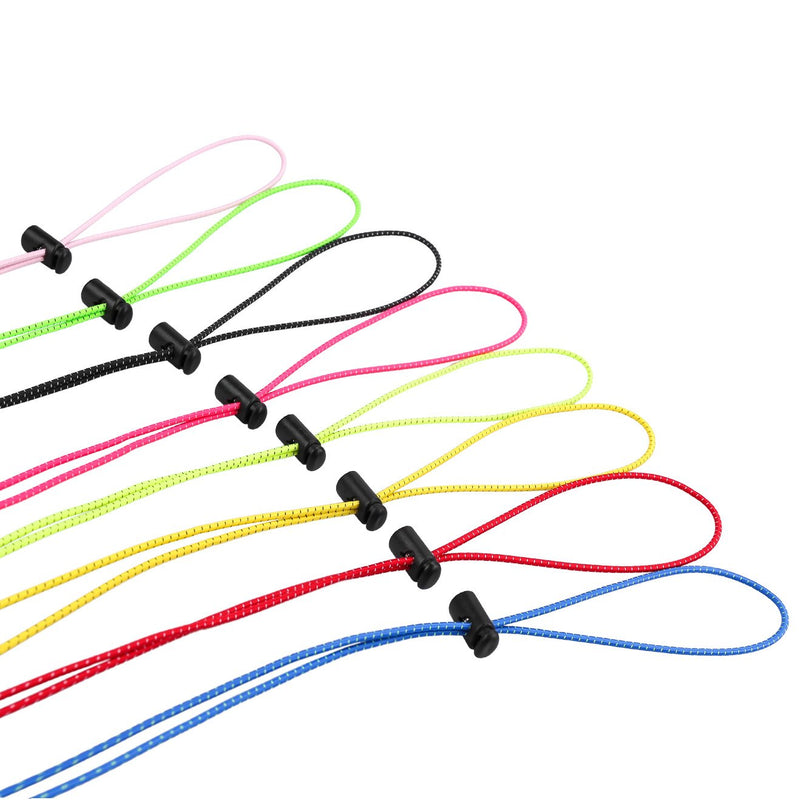 Oumers Bungee Goggle Strap Kit(4-Pack), Adjustable Replacement Swimming Goggle Straps with Cord Lock Clamp for Swim Goggles Anti Fog Racing Kids Goggles | Durable, One Size Fits All - BeesActive Australia