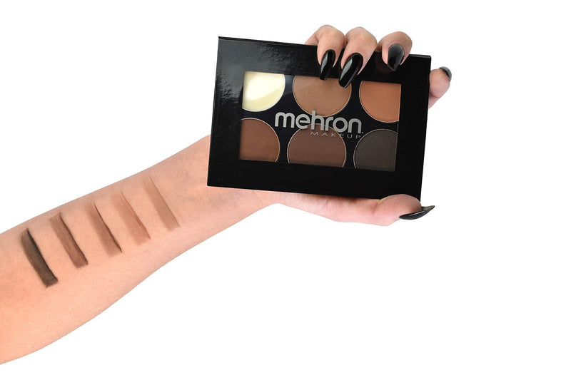 Mehron Pro Brow Palette - Pressed Powders and Pomade - BeesActive Australia