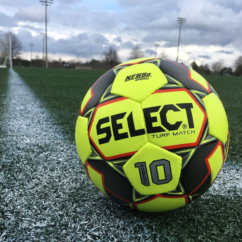 SELECT Numero 10 Match Turf Soccer Ball Yellow/Black/Red 4 Numero 10 Match Turf - 1 Ball - BeesActive Australia