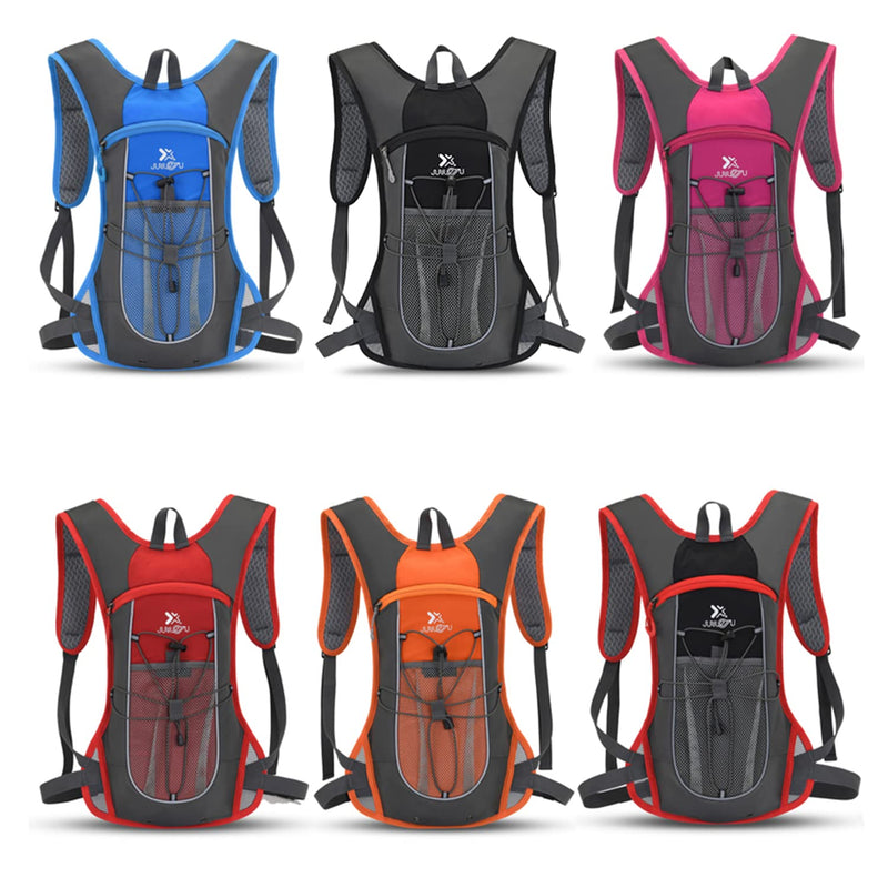 CLAPE Hydration Backpack for Running, Biking with Hydration Bladder 2L Lightweight & Portable Water Backpack Breathable Riding Daypack Bike Rucksack for Outdoor Sports Travelling Mountaineering OT06-Black/Gray - BeesActive Australia
