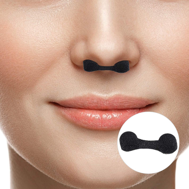50pcs Disposable Nose Filter Plug Anti-dust Protection Breathable Anti Snore Devices Filters for Sunless Airbrush Spray Tanning (Black) Black - BeesActive Australia
