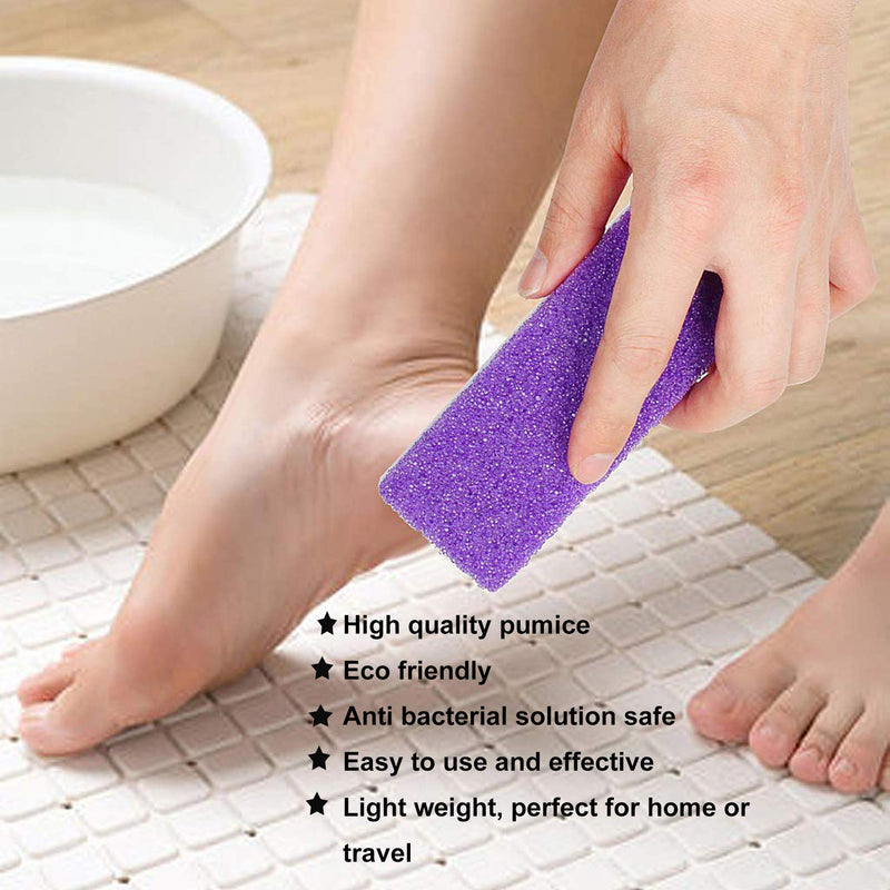 ILamourCar Foot Pedicure Callus Shaver Sets 2 Pumice Stone, including 1 Callus Shaver for Feet 1 Foot File Head 1 Dead Skin Collection Box 10 Blades and Foot scrubber Professional Foot Care Tools - BeesActive Australia