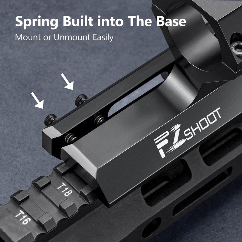 EZshoot Cantilever Offset Scope Mount Dual Ring for Picatinny Rail | 1 inch or 30 mm Diameter - BeesActive Australia