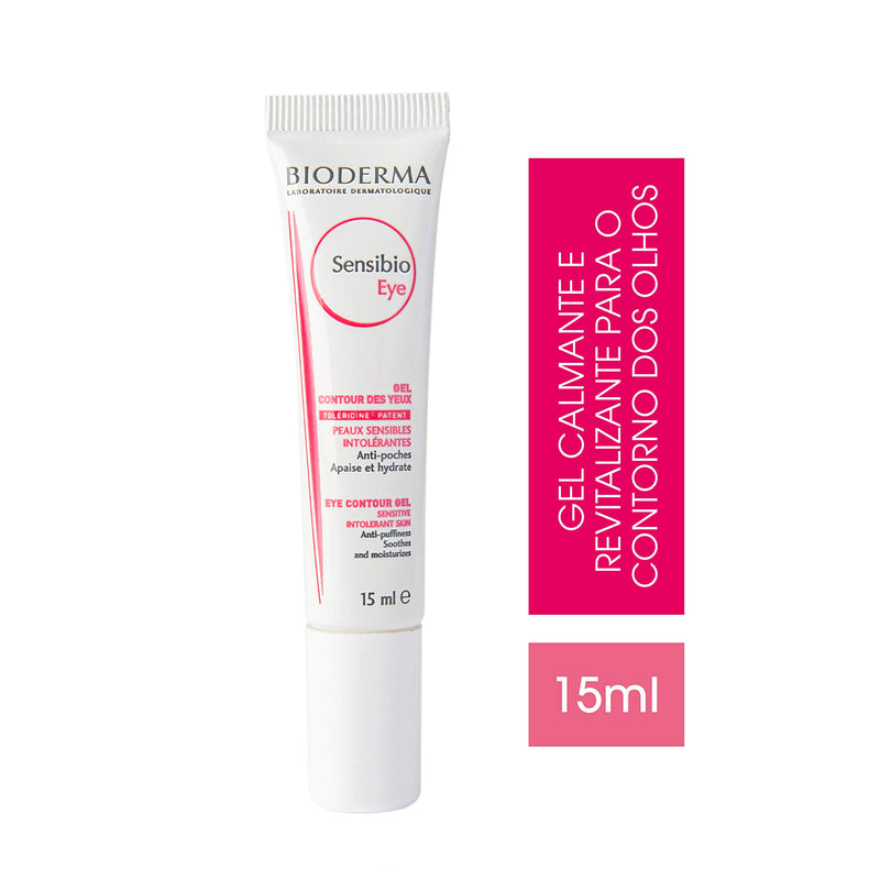 Bioderma - Eye Gel - Sensibio - Moisturizing and Visibly Reduces Fine Lines - Skin Soothing - Eye Gel for Sensitive Skin - BeesActive Australia