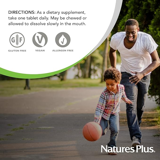 Nature's Plus - Herbs and Vitamin C Chewable Iron - 90 Chewable Tablets - BeesActive Australia