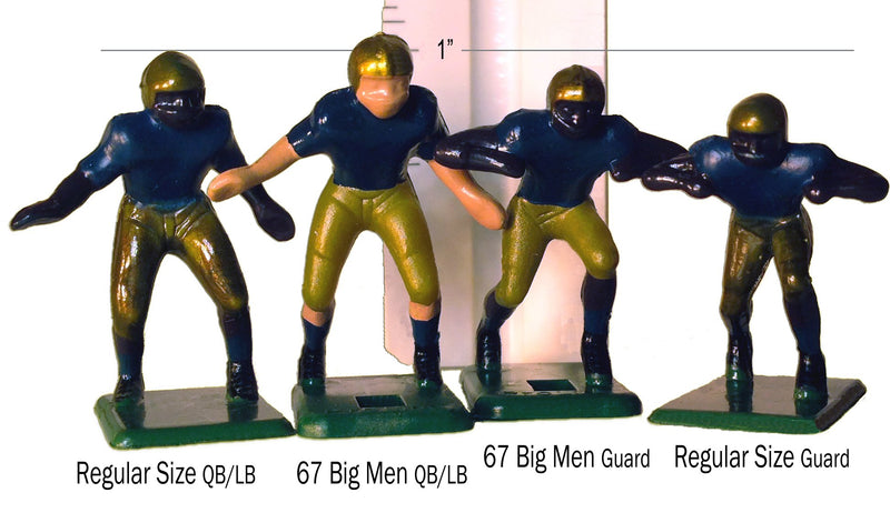 Electric Football 11 Regular Size Men in Navy Light Blue Away Uniform - BeesActive Australia