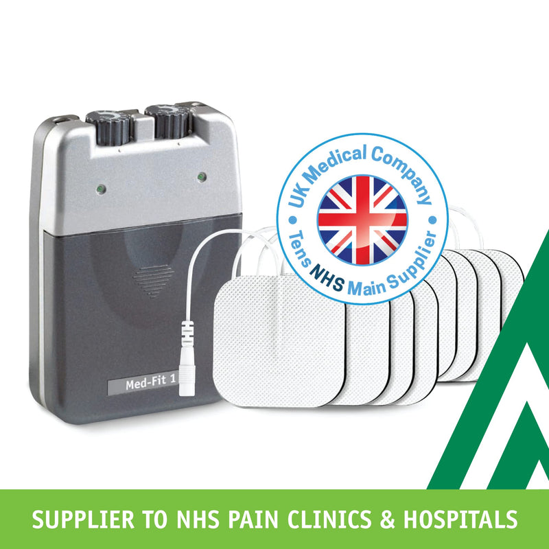 Med-Fit 1 Dual Channel TENS Machine for Pain Relief & Pain Management Therapy-Fully certified Tens Machine CE2460 - BeesActive Australia