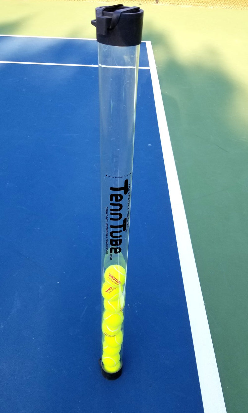 [AUSTRALIA] - Tourna Tenn Tube Tennis Ball Pickup Clear 