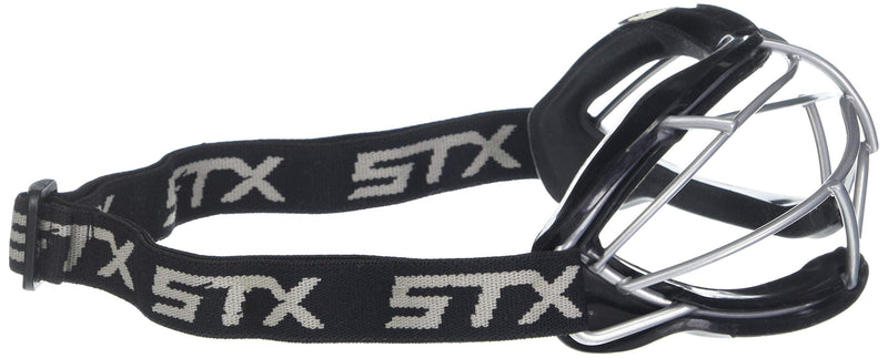 STX Lacrosse 4Sight+ S Adult Goggle Black - BeesActive Australia