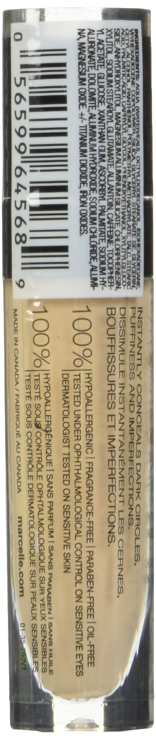 Marcelle Flawless Concealer, Light to Medium, Hypoallergenic and Fragrance-Free, 0.18 fl oz - BeesActive Australia