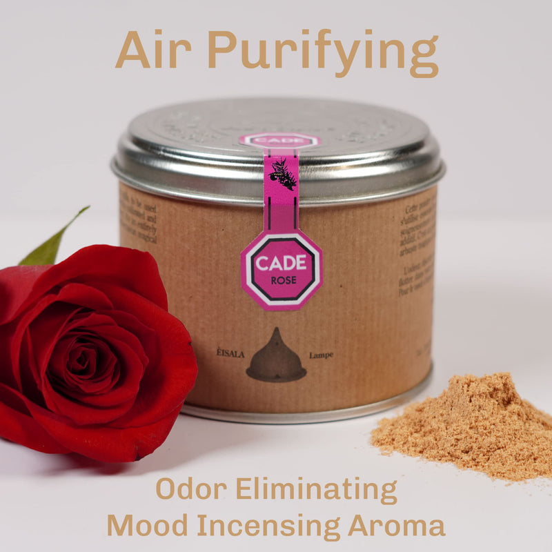 SENTJO Premium 100% Natural Handmade Cade Incense Powder, Sustainably Harvested, Made in France 3.2oz, Wood Powder Smudging, Aromatherapy, Organic Incense, (Rose)) Rose - BeesActive Australia