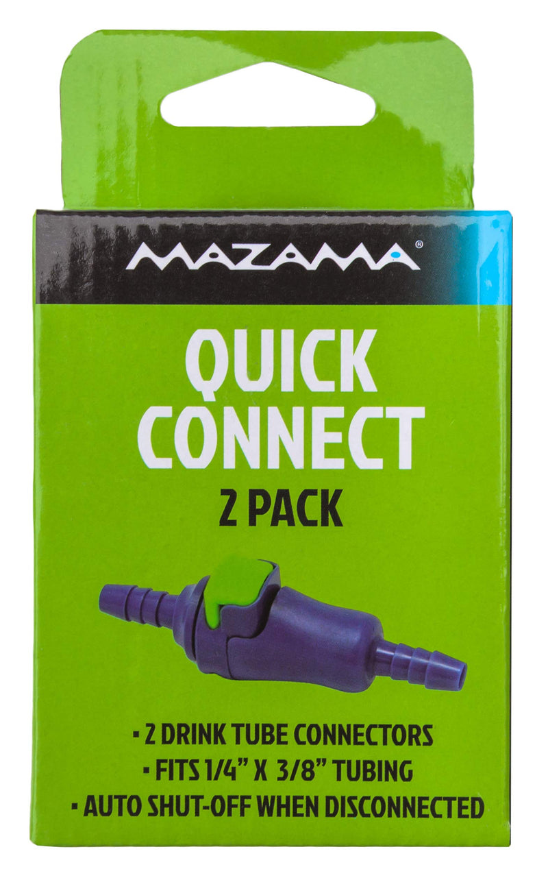 Mazama Quick Connect 2 Pack for Popular Hydration Bladders Reservoirs and Backpacks - BeesActive Australia