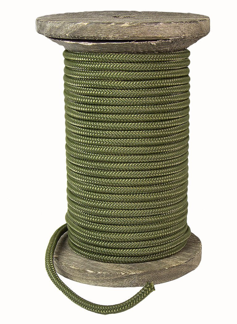 Ravenox Premium Polyester Accessory Cord | Outdoor Rope for Camping Accessories | Polyester Rope and Cord | Camping Essentials for Cargo Tie-Downs, Boating, Hunting, Fishing, Campers, and Nautical Olive Drab 4mm x 25 FT - BeesActive Australia