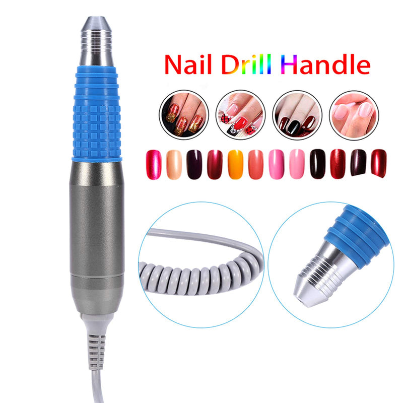 Nail Drill Handle Filfeel Polish Drill Equipment Nail Polish Handpiece for Electric Nail Manicure Machine Nail File Pen Polish Drill Tools - BeesActive Australia
