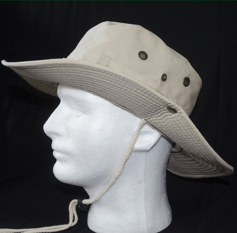 [AUSTRALIA] - Wide Brim Packable Booney Sun Hat |Lightweight Cotton |Fishing Gardening Tan X-Large 