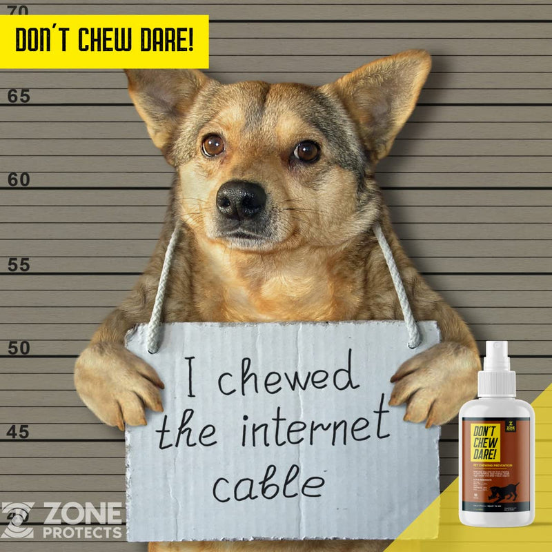 Stop Dogs Chewing; Zone Protects Don't Chew Dare! Indoor Chewing Prevention, Orange Bitters. Stop Pet Chewing with Don't Chew Dare Chewing Deterrent Training Aid - BeesActive Australia