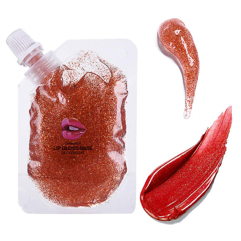 DAGEDA Pearly Sequins Moisturizing Lip Gloss Base (3.5oz.) DIY Lip Glow Lip Glaze Lipstick Material for Making Your Own Glitter Lip Balm Lip Maximizer DIY Lip Plumper Making Organic Lip Balm 20ML - BeesActive Australia