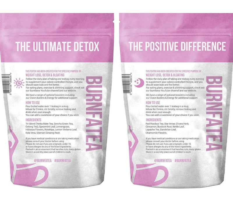 Burnfatea 28 Day Ultimate Tea Kit - BeesActive Australia