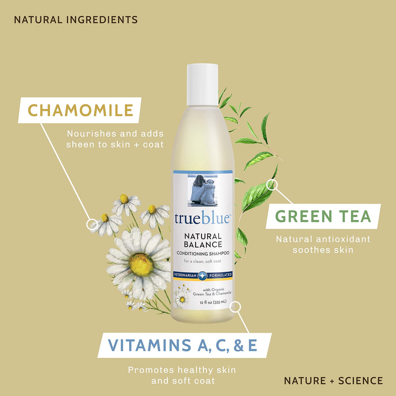 TrueBlue Deodorizing, Conditioning, and Puppy Shampoo and Conditioner for Dogs, Cats & Puppies chamomile - BeesActive Australia