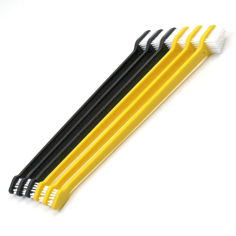 Pet Republique Dog Toothbrush Set of 6 – Dual Headed Dental Hygiene Brushes for Small to Large Dogs, Cats, and Most Pets Handle Toothbrushes Dual-Headed 6 Count - BeesActive Australia