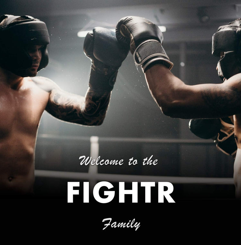 FIGHTR® Premium Mouth Guard - for Excellent Breathing & Easy to fit | Sports Mouth Guard for Boxing, MMA, Football, Lacrosse, Hockey and Other Sports | incl. hygienic Box Allblack - BeesActive Australia