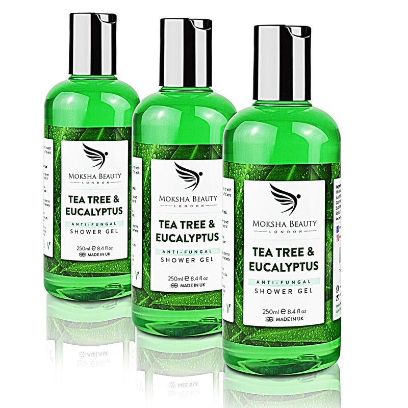 Tea Tree Body Wash Soap – [Made In UK] Natural Shower Gel Body Wash | Natural Cleanser of Body Odour| 250ml - BeesActive Australia