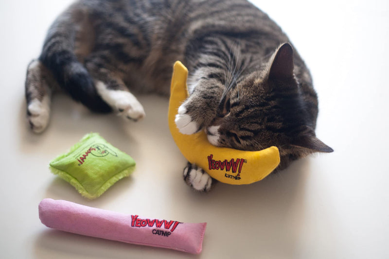 Yeowww! Catnip Toy, "It's a Girl! Pink Cigar - BeesActive Australia