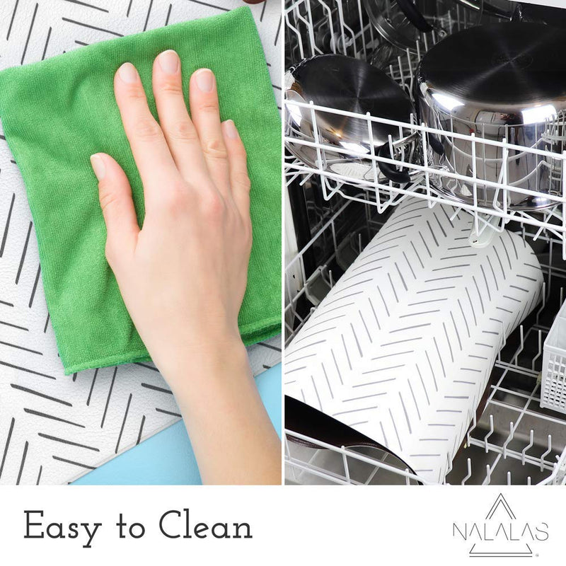 NALALAS Bohemian Large Waterproof Dog Mat - Food & Water Pet Food Mat, Cat Food Mat, Dog Food Mat for Floors - Waterproof Nonslip Eco-Friendly Pet Dog Placemats - Food & Water Dog Bowl Mats 16.5"x28" Mud Cloth - BeesActive Australia