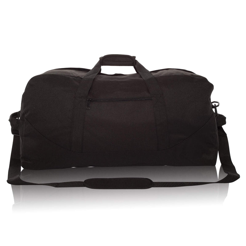 DALIX 25" Big Adventure Large Gym Sports Duffle Bag (Black Grey Navy Blue Red Camo) Black - BeesActive Australia