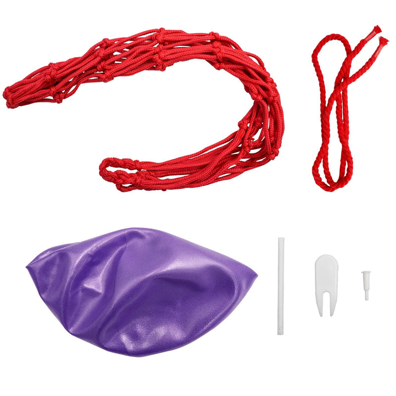 Horse Treat Ball Carrot Feeder Toy Hanging Feeding Toy Goat Feeder Ball for Horse Goat Sheep Relieve Stress, Horse Stable Stall Paddock Rest Purple - BeesActive Australia