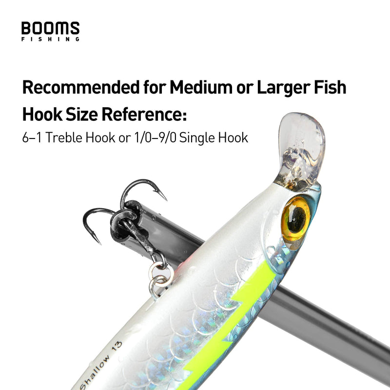 Booms Fishing R2 Hook Remover Squeeze-Out Fish Hook Tools 3 Colors Available 10inches Black - BeesActive Australia