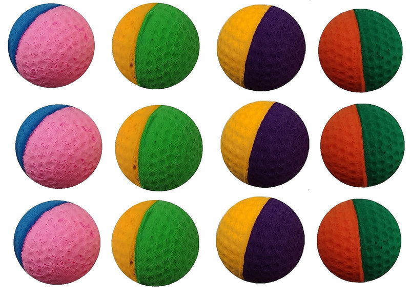 Pet Ball Foam Sponge Ball Cat Toy Soft Bouncy Noise Free Pet Ball Foam Sponge Ball - BeesActive Australia