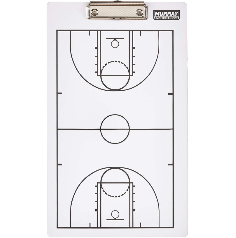 Murray Sporting Goods Dry Erase Double-Sided Basketball Coaches Clipboard | Basketball Marker Board for Coaching - BeesActive Australia