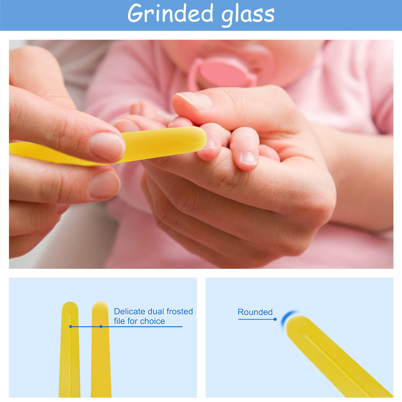 Baby Nail Clipper Kit Nail Care Set Manicure Set with Safe Nail Clipper Scissor Tweezer Nail File for Newborn Toddler 4pcs Blue - BeesActive Australia