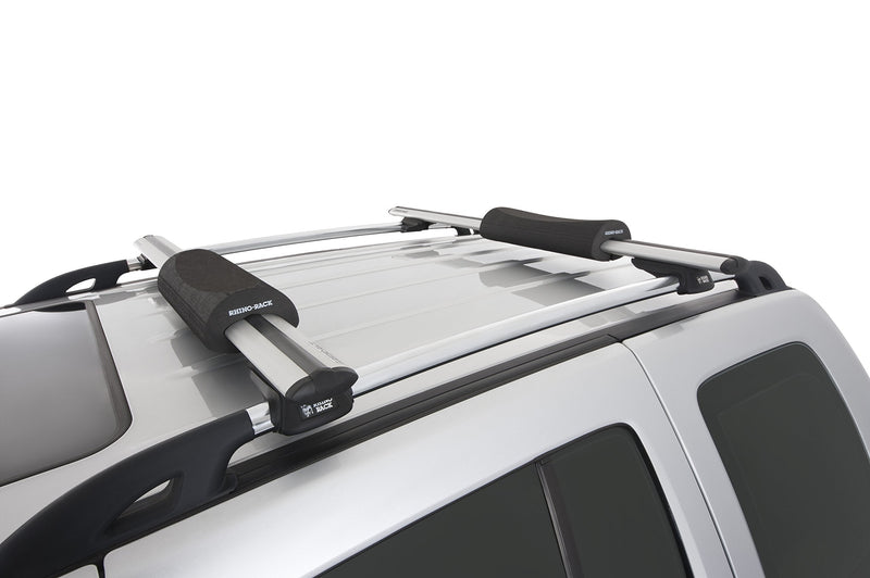 Rhino-Rack Roof Rack Pads for Paddleboard, Surfboard, Wakeboard, Skis, Snowboard, Longboard, Fits Vortex Bars, Pair, 15" Long (RWP01) - BeesActive Australia