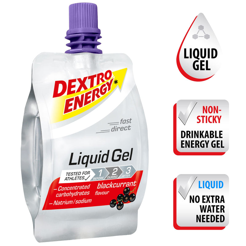 Dextro Energy Gel 6 Pack Blackcurrant - BeesActive Australia