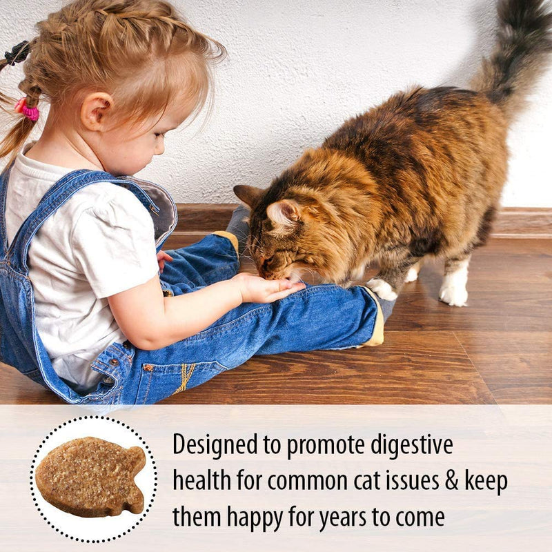Emerald Pet 3 Pack of Hairball Feline Health Chews, 2.5 Ounces Each, Grain-Free, Made in The USA - BeesActive Australia