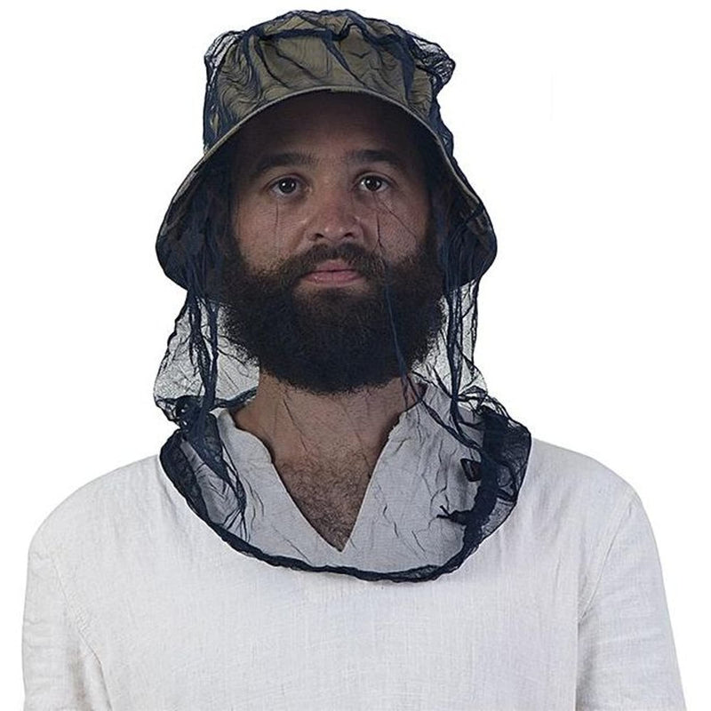 LUPO Head Net Mesh Bug Net Hood Face Netting - Protect from Mosquito Insect Midges Bug Bee Gnats - BeesActive Australia