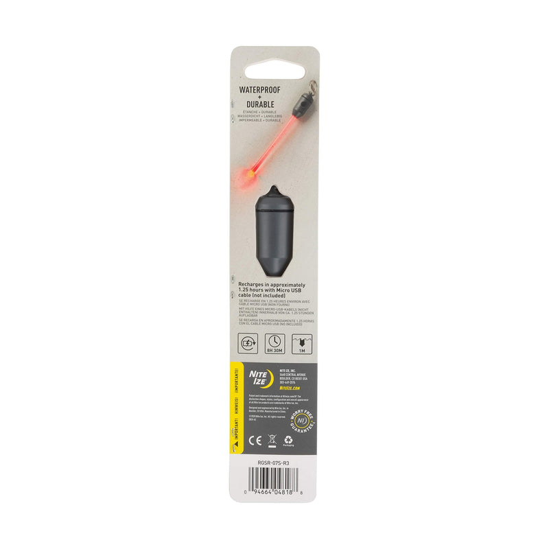 Nite Ize RGSR-07S-R3 Radiant Rechargeable LED Reusable Glow Stick, Disc-O Select - BeesActive Australia