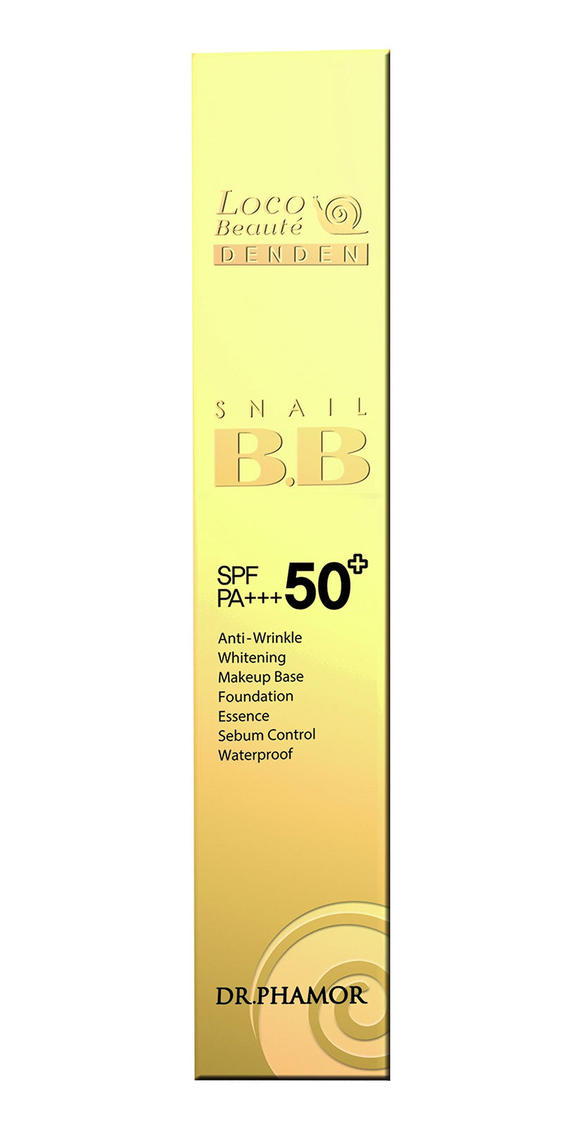 Dr. Phamor LOCO Beaute Den Den Snail BB SPF50+ PA+++ (30 Milliliter) - BeesActive Australia