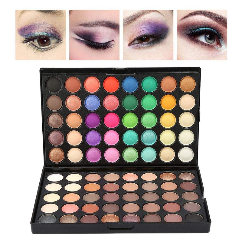 Eyeshadow Palette Makeup Kit, 80 Colors Glitter Make-Up Powder Eyeshadow Palette Eye Eye Shadows Eye Colour Grooming Makeup Palettes For Eyeshadow Palette Cosmetic Makeup Set - BeesActive Australia