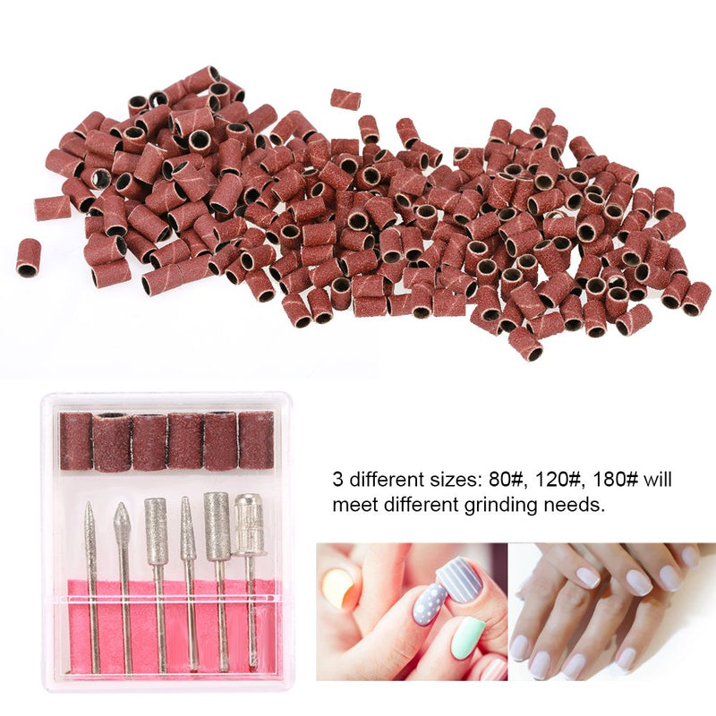 Nail Grinding Sanding Band, Come With A Set of Grinding Bits Including Grinding Heads and Sanding Bands. - BeesActive Australia