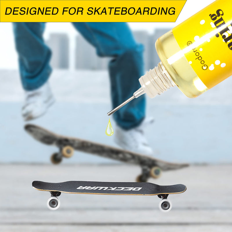 Premium 1 Ounce Skateboard Bearing Lubricant | Bearing Oil, High Grade Skate Bearing Lubricant, Super Smooth Bearing Lube for Skateboards, Longboards, Scooters and Roller Skates - BeesActive Australia