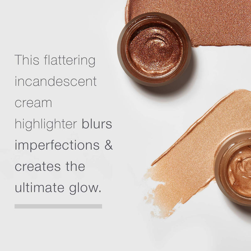RMS Beauty Master Radiance Base - Hydrating & Skin Firming Illuminating Highlighter Makeup Cream with Light-Reflecting Pearls for Glowing, Radiant Skin - Rich (0.50 fl oz) - BeesActive Australia
