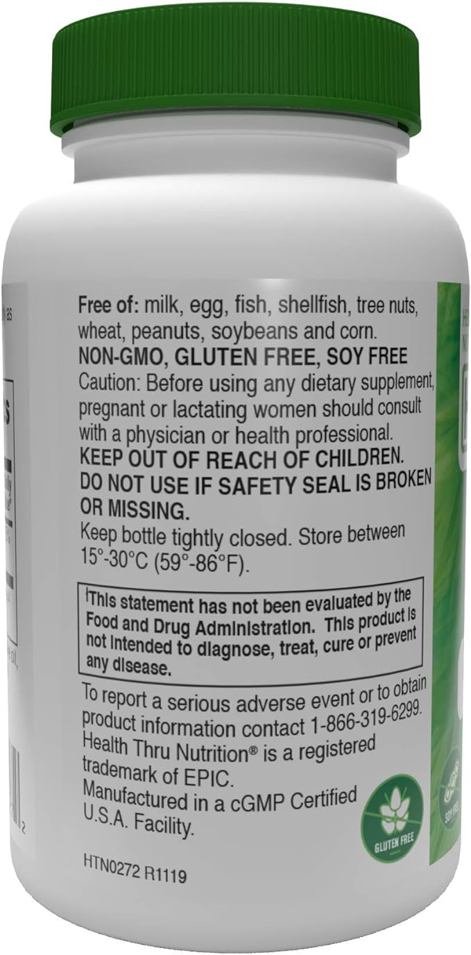 Health Thru Nutrition High Potency Vitamin D3 5000 Iu/ 100 Softgels - BeesActive Australia