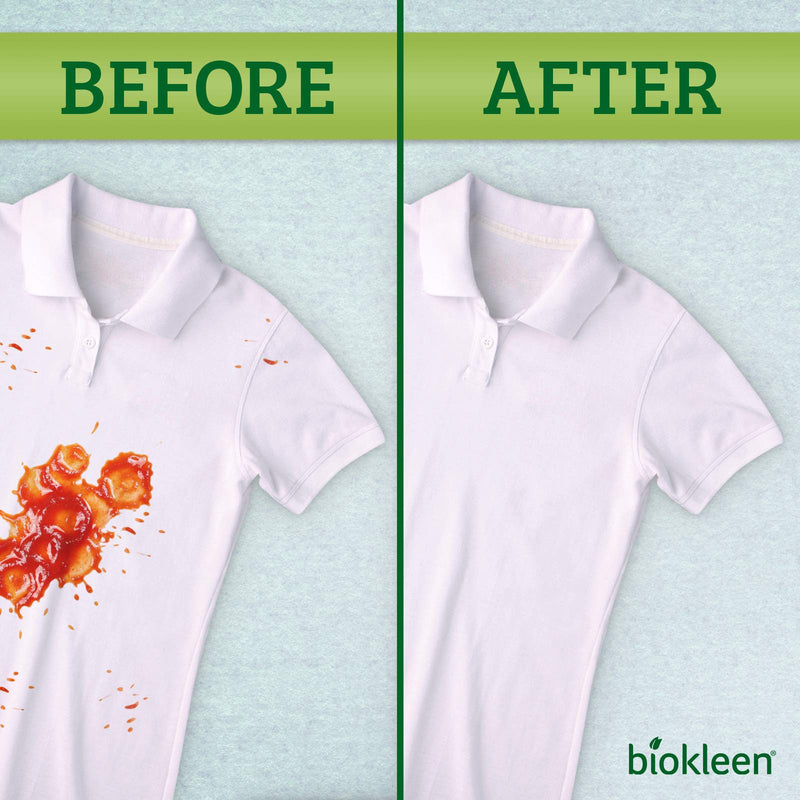Biokleen Bac-Out Stain+Odor Remover, Destroys Stains & Odors Safely, for Pet Stains, Laundry, Diapers, Wine, Carpets, & More, Eco-Friendly, Non-Toxic, Plant-Based, 16 Ounces 1 Pack 16 Ounce - BeesActive Australia