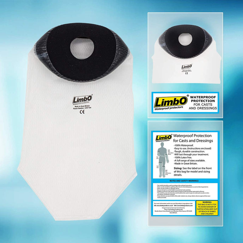LimbO Waterproof Protectors Dressing Cover, Adult Hand Shower Cover MITT, 22 to 25 cm Forearm Circumference - BeesActive Australia