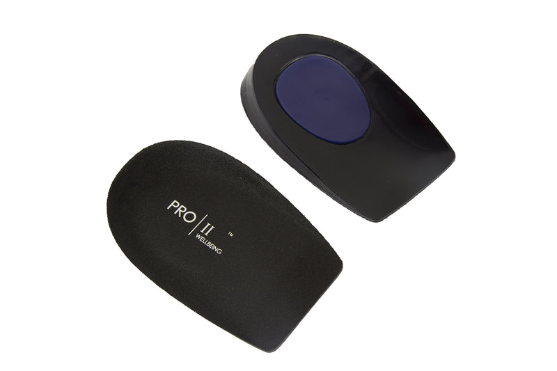 PRO 11 WELLBEING 2 Pairs of Silicone Heel Cups with Gel Impact Zone (4-7 UK) 4-7 UK - BeesActive Australia